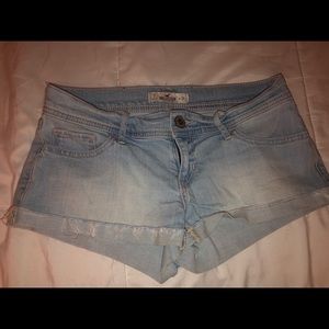 Hollister jean shorts